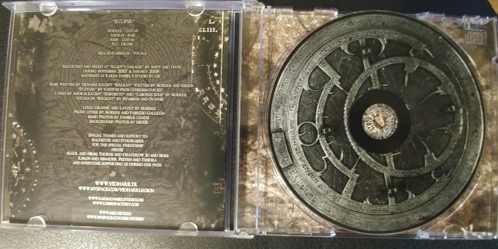 Vidharr - Eclipse CD Photo