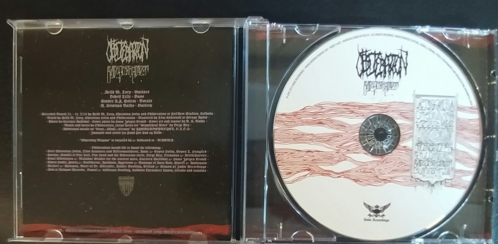 Obliteration - Black Death Horizon CD Photo