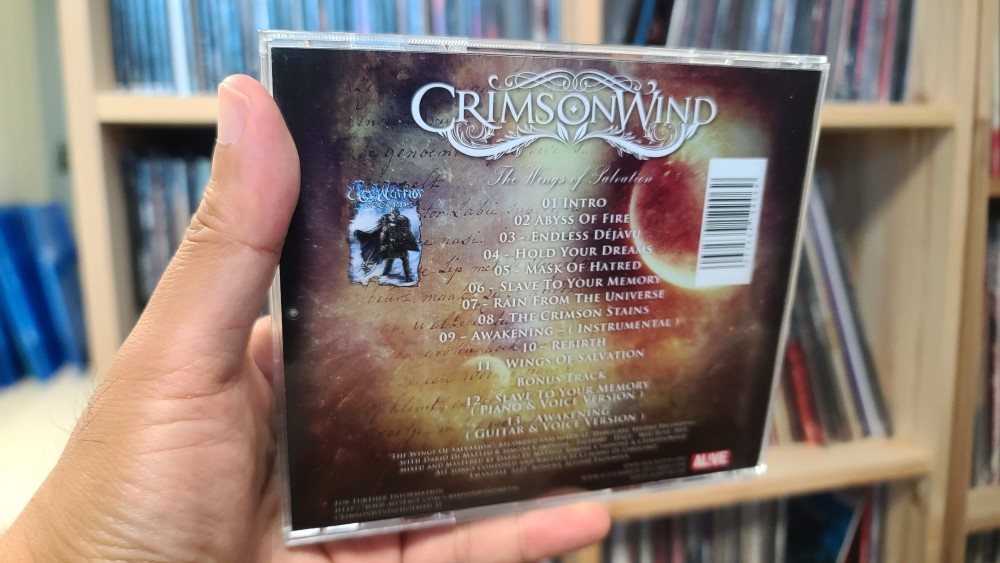 Crimson Wind - The Wings of Salvation CD Photo