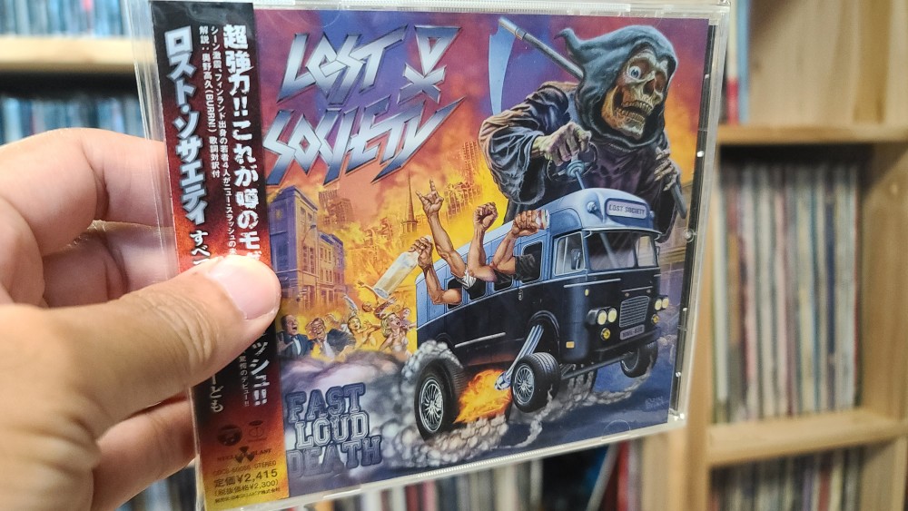 Lost Society - Fast Loud Death CD Photo