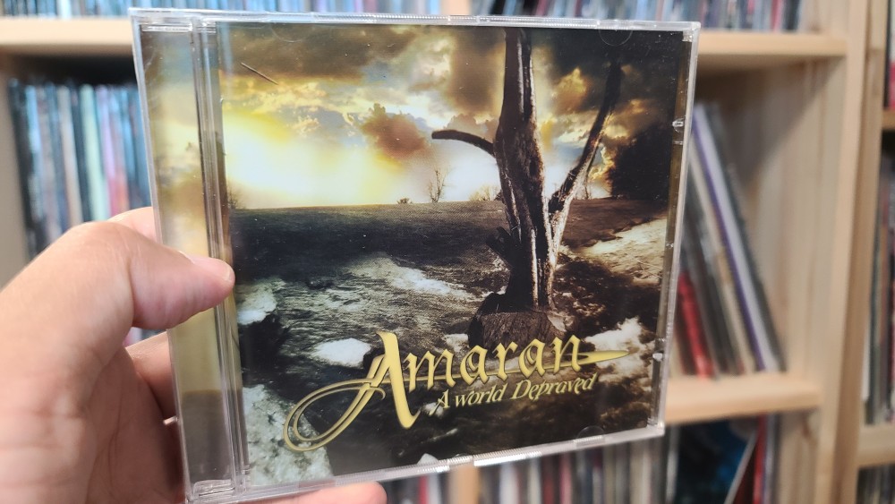 Amaran - A World Depraved CD Photo