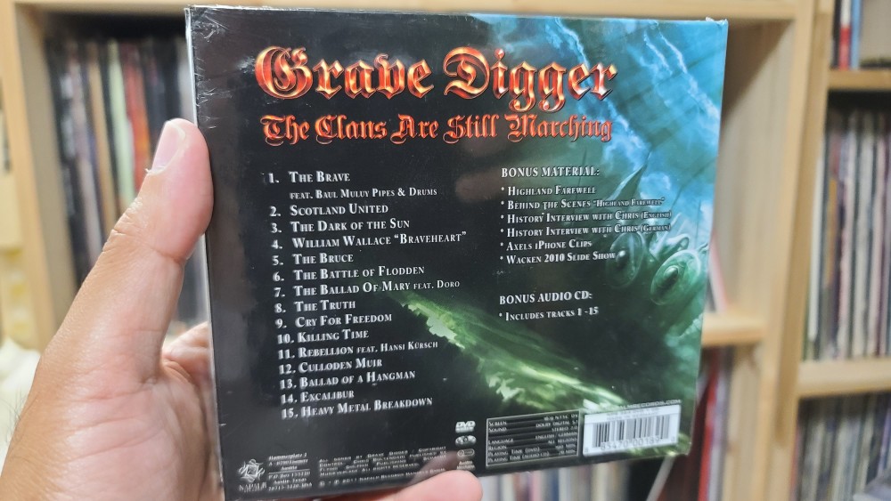 Grave Digger - The Clans Are Still Marching CD, DVD Photo