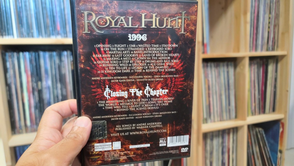 Royal Hunt - 1996 DVD Photo