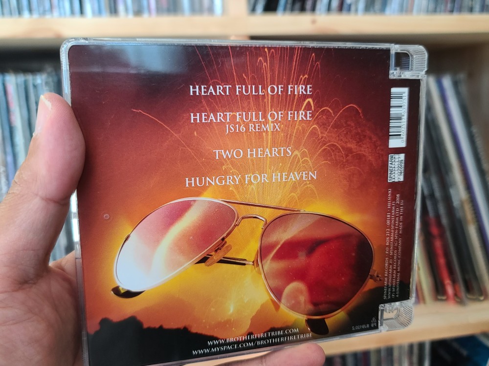 Brother Firetribe - Heart Full of Fire... And Then Some CD Photo