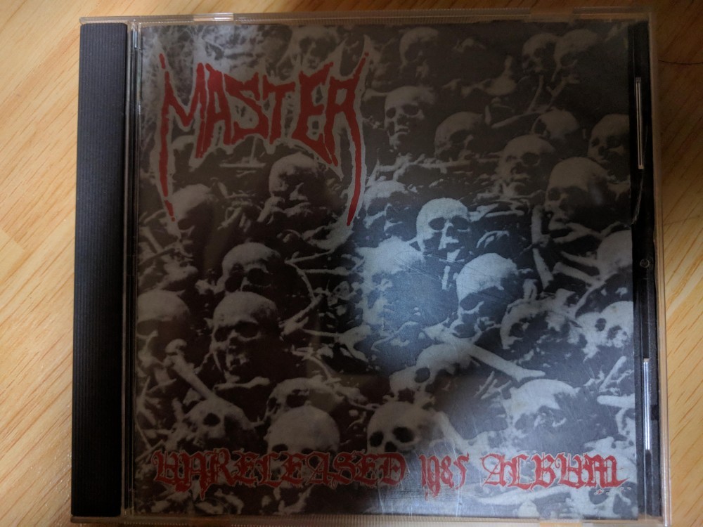 Master - Unreleased 1985 Album CD Photo | Metal Kingdom