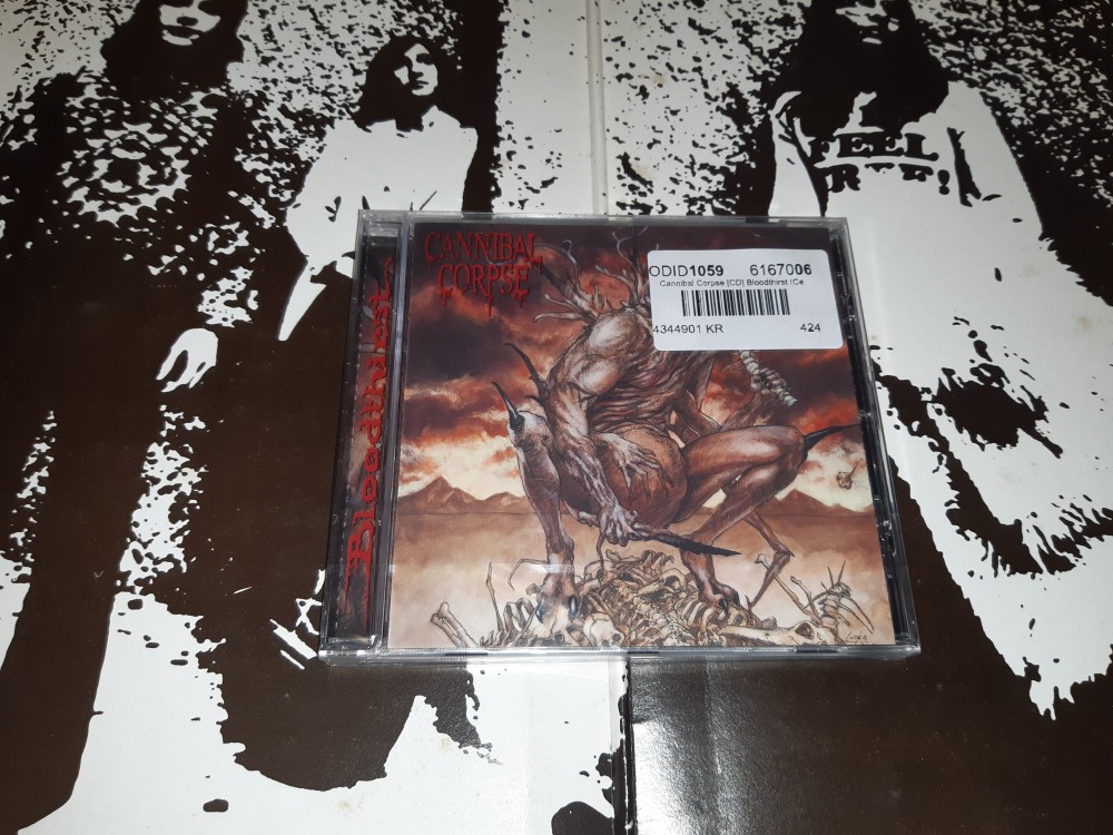Cannibal Corpse - Bloodthirst CD Photo
