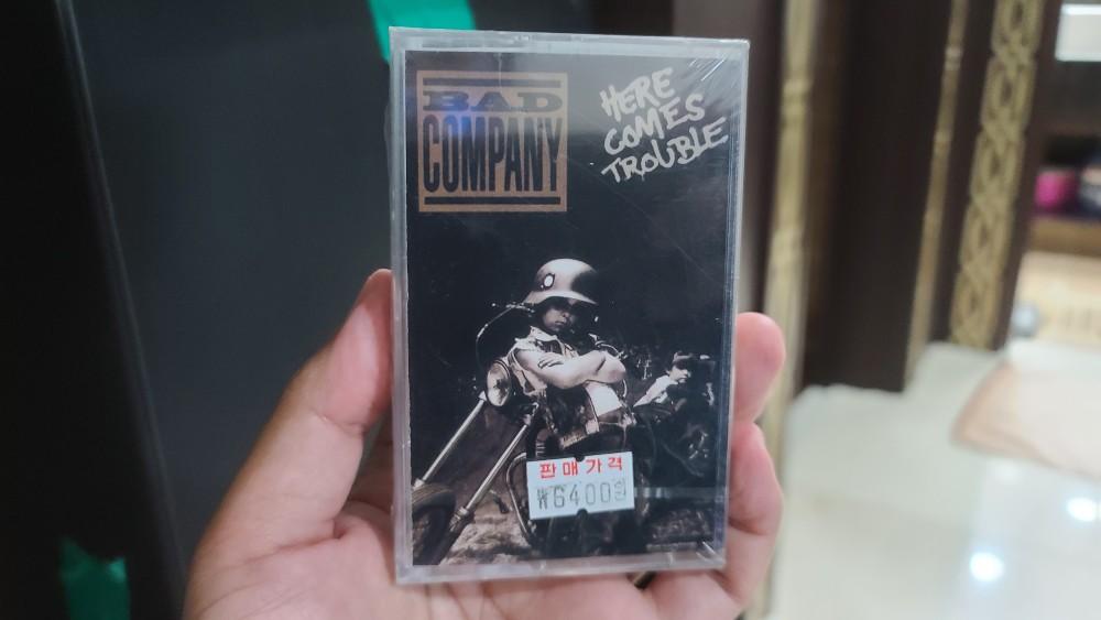 Bad Company - Here Comes Trouble Cassette Photo