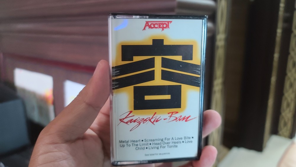 Accept - Kaizoku-Ban Cassette Photo