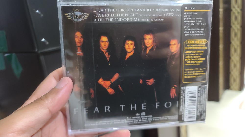 Ten - Fear the Force CD Photo