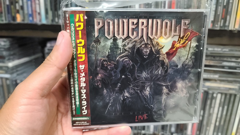 CD POWERWOLF THE METAL MASS - LIVE + BLU RAY