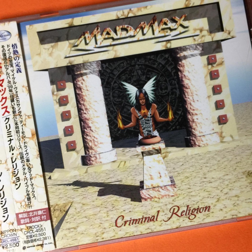 Mad Max - Never Say Never CD Photo