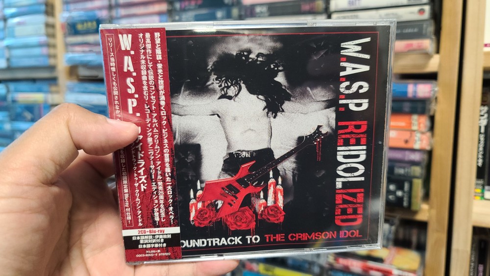 W.A.S.P. - ReIdolized (The Soundtrack to the Crimson Idol) CD, Blu-ray Photo