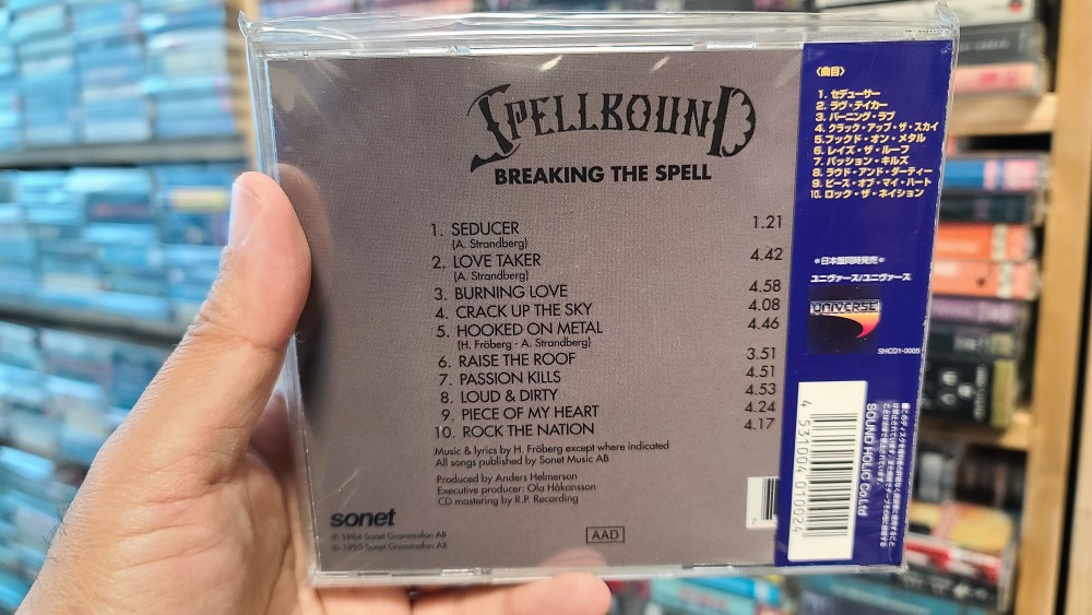 Spellbound - Breaking the Spell CD Photo