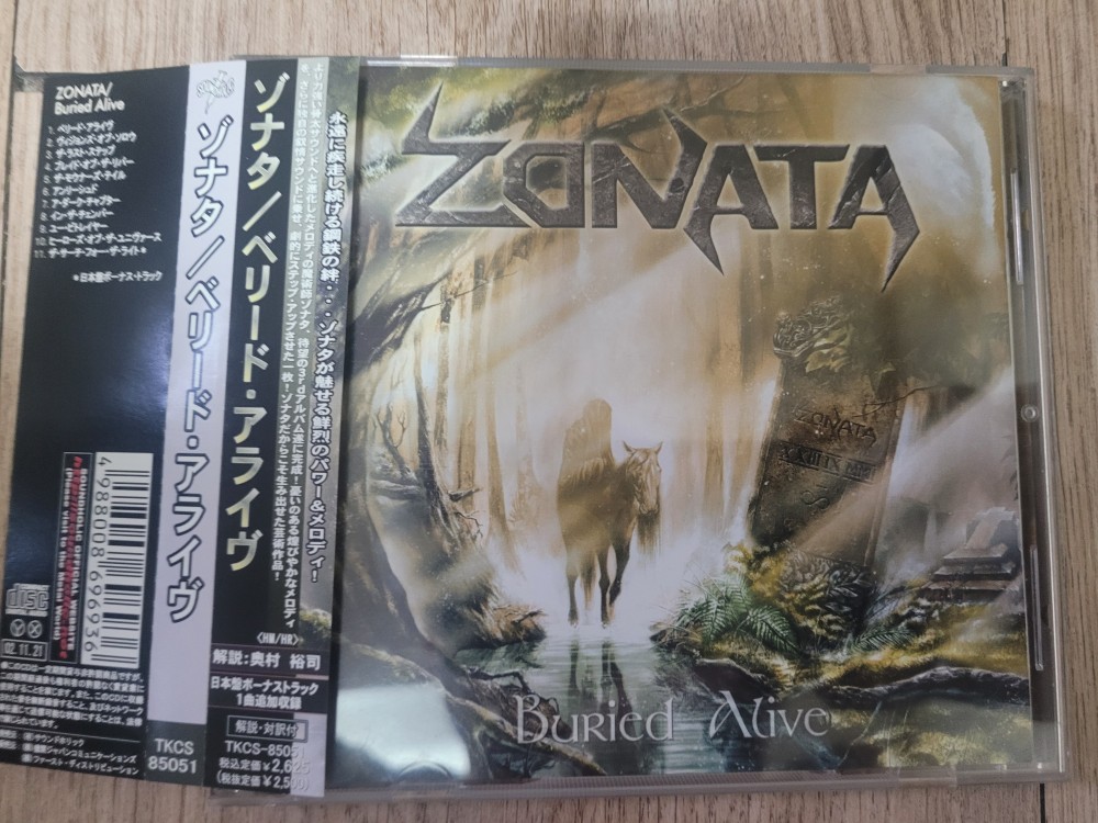 Zonata - Buried Alive CD Photo