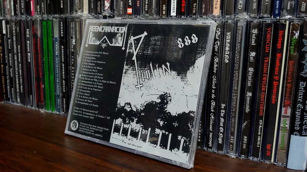 Reencarnación - 888 metal CD Photo