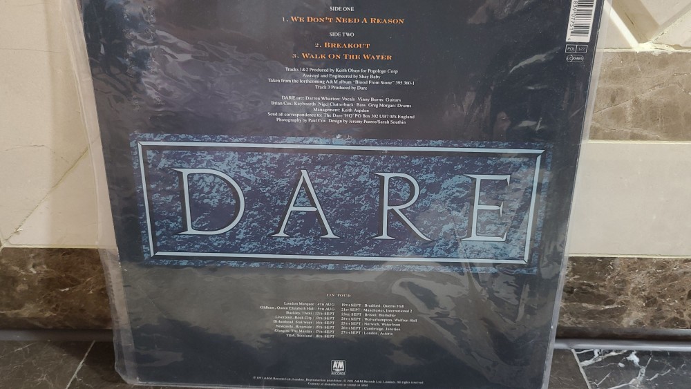 Dare - We Don't Need a Reason Vinyl Photo