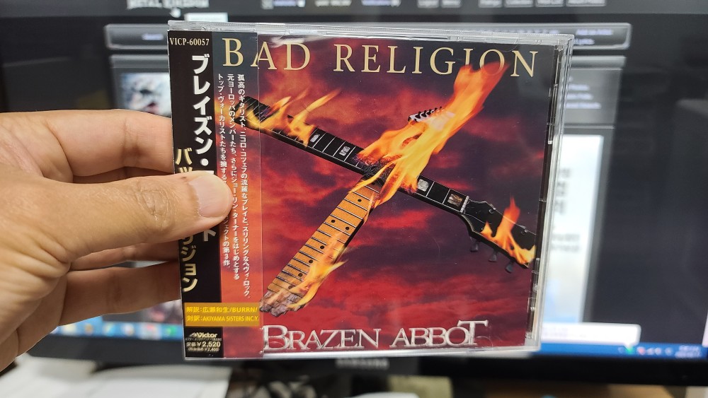 Brazen Abbot - Bad Religion CD Photo