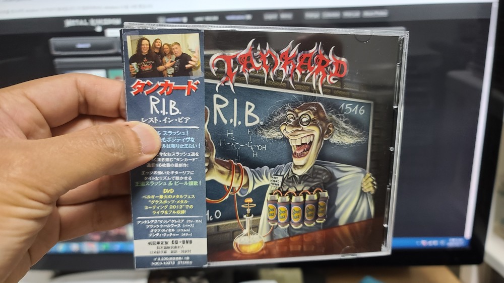 Tankard - R.I.B. CD, DVD Photo