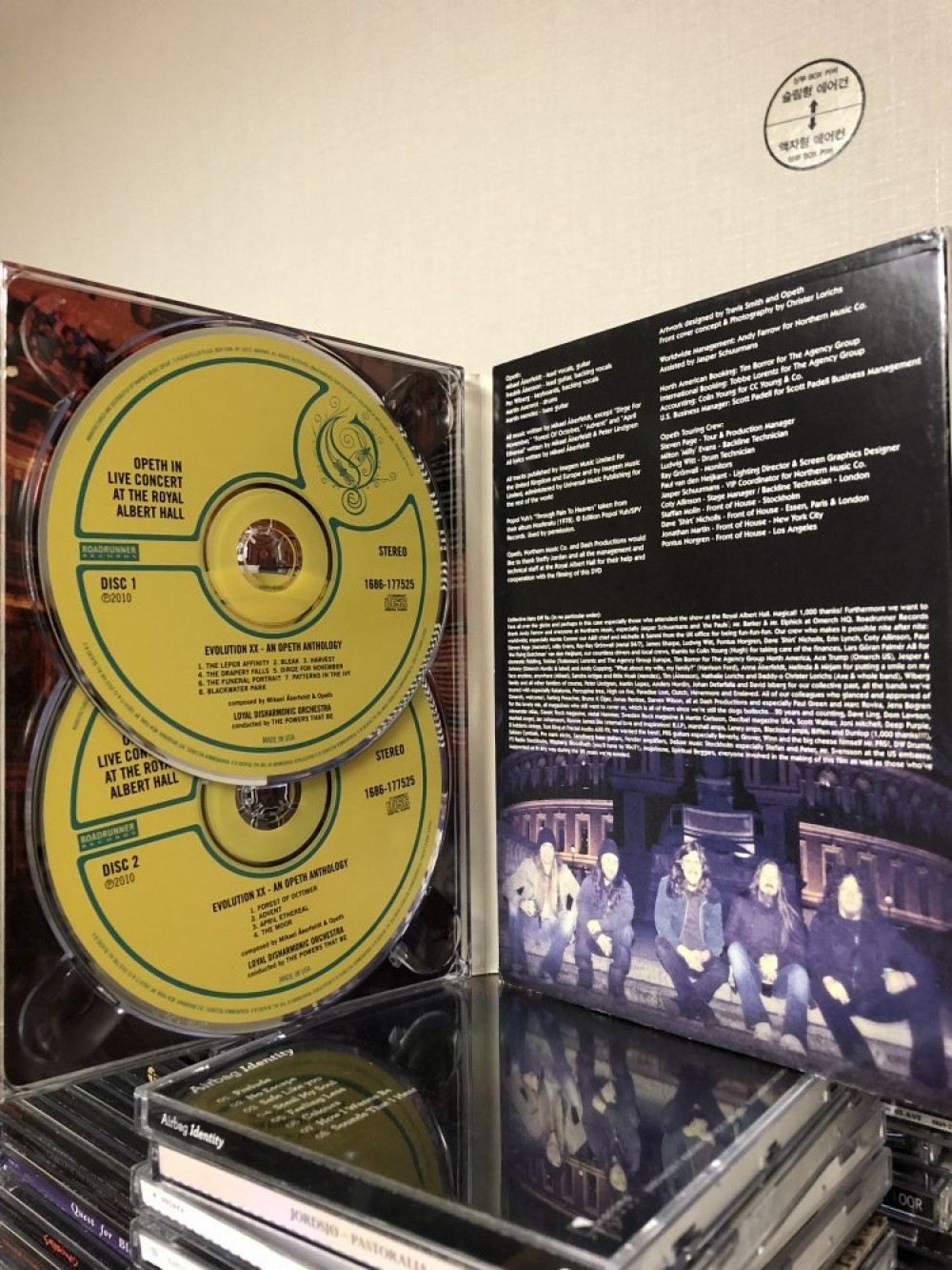 Opeth - In Live Concert at the Royal Albert Hall CD, DVD Photo | Metal ...