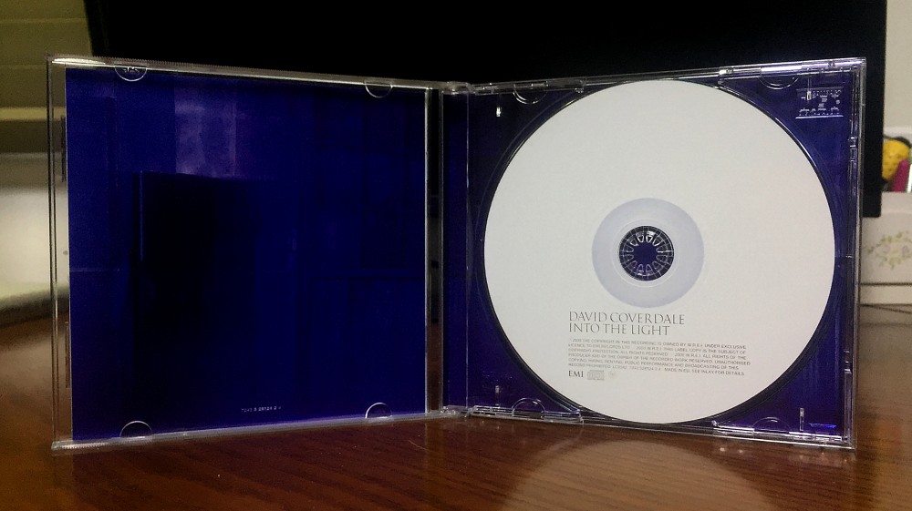 David Coverdale - Into the Light CD Photo | Metal Kingdom