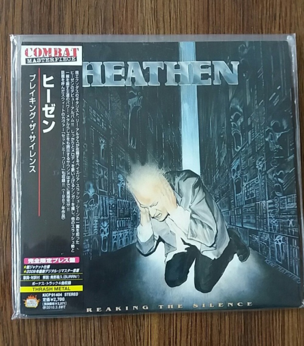 Heathen - Breaking the Silence CD Photo