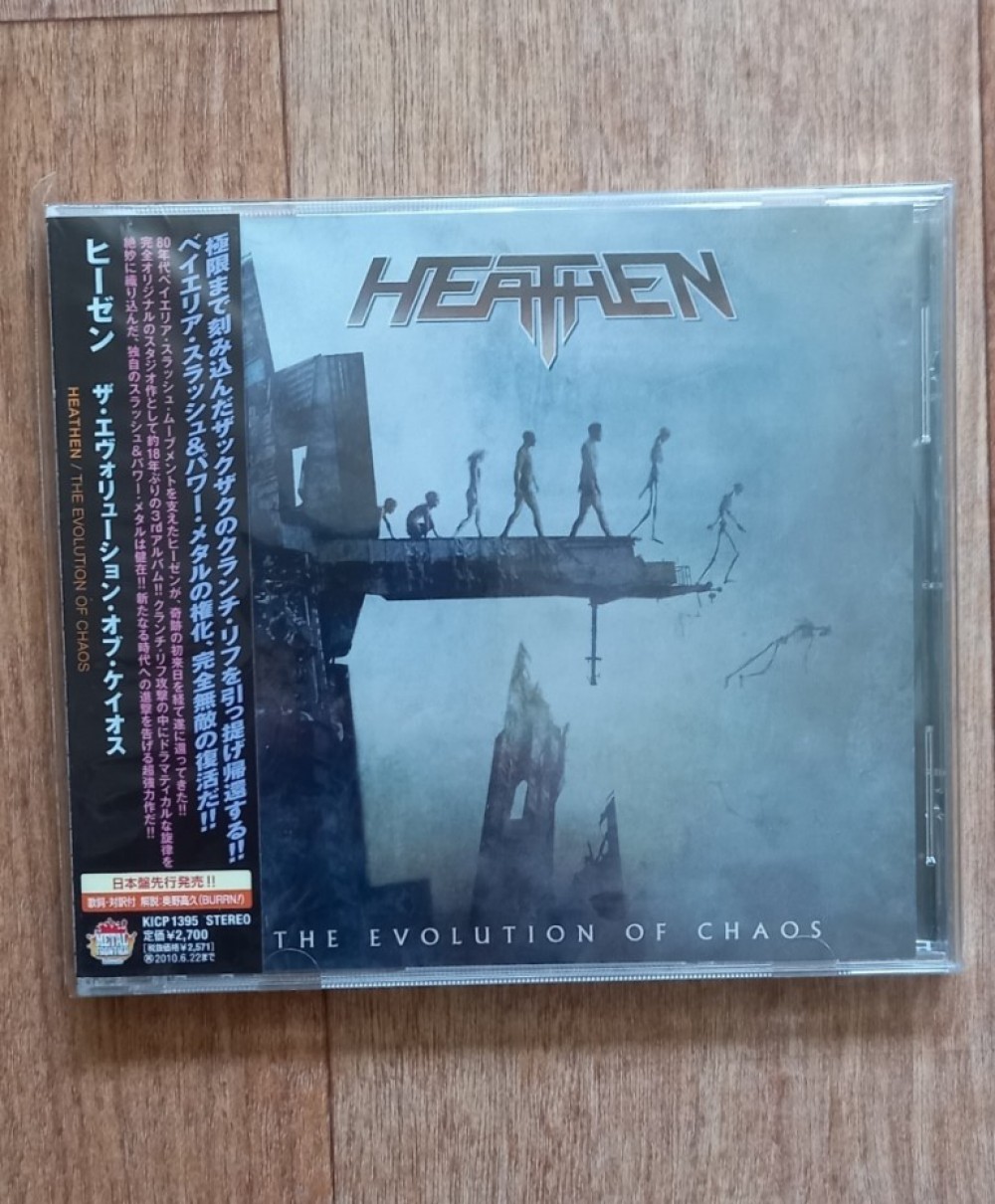 Heathen - The Evolution of Chaos CD Photo
