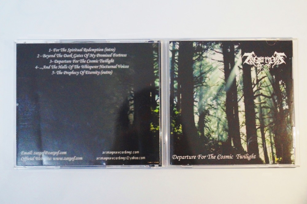 Zargof - Departure for the Cosmic Twilight CD Photo
