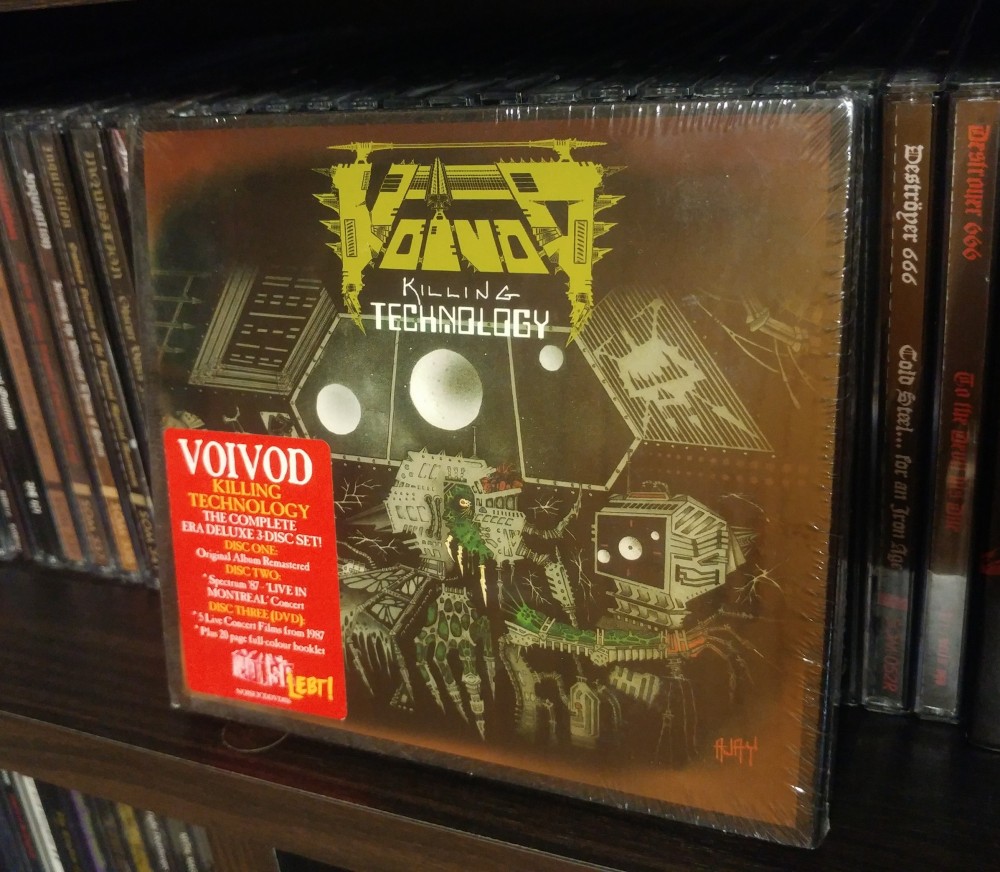 Voivod - Killing Technology CD, DVD Photo