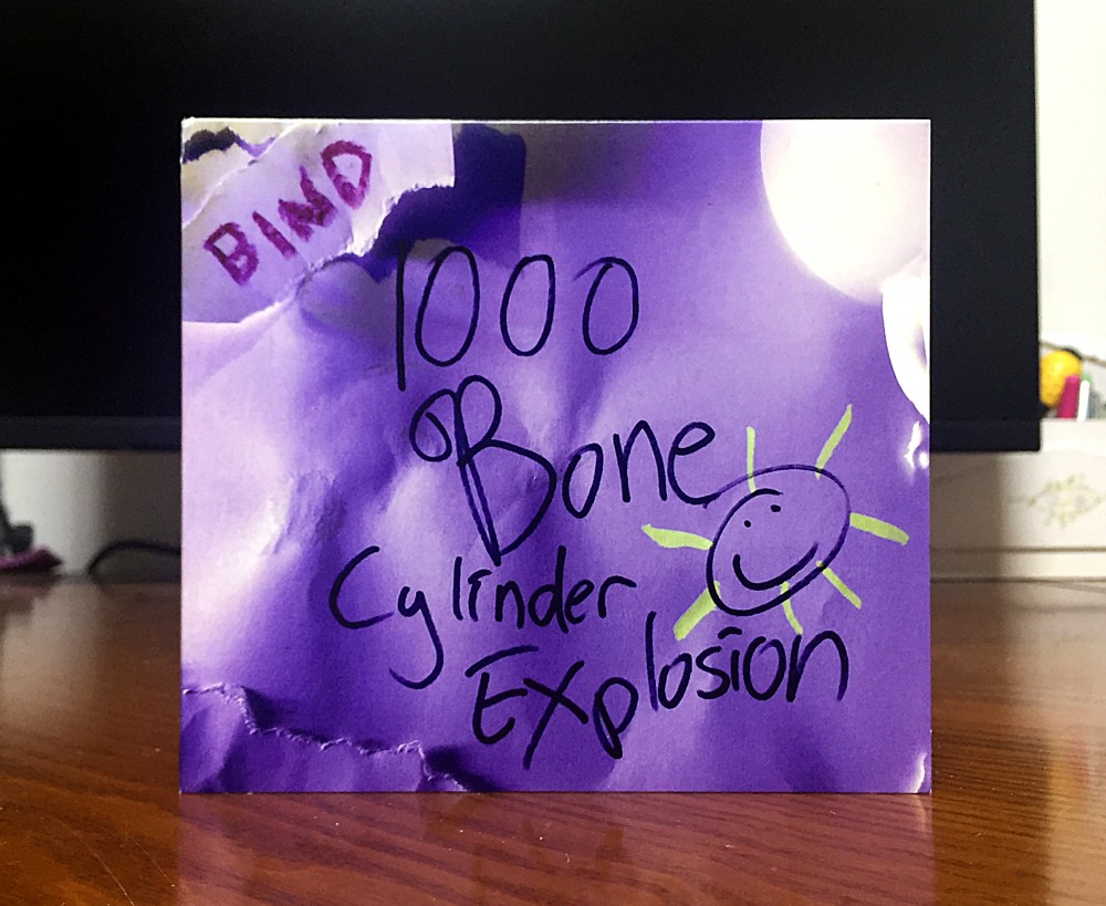 1000 Bone Cylinder Explosion - Bind CD Photo