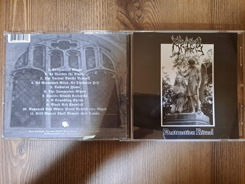 Krieg - Destruction Ritual CD Photo