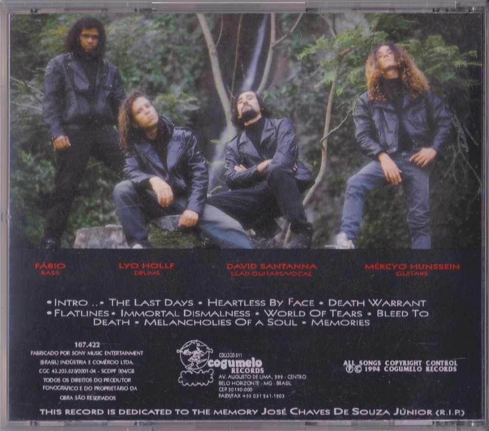 Slavery - Immortal Dismalness CD Photo | Metal Kingdom
