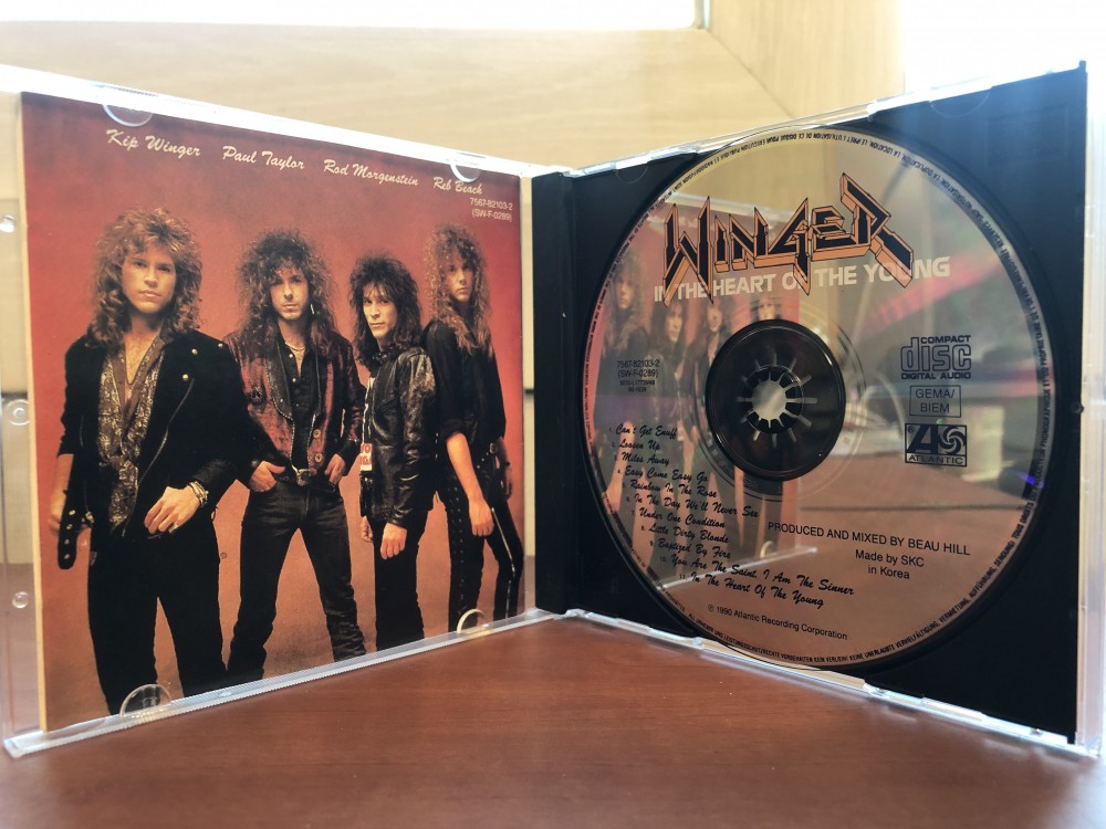 Winger - In the Heart of the Young CD Photo