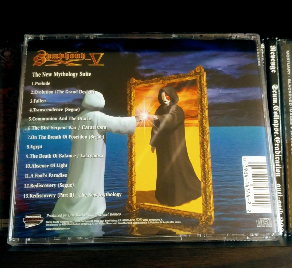 Symphony X - V: The New Mythology Suite CD Photo
