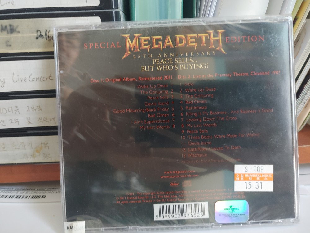 Megadeth – Th1rt3en (2011, CD) - Discogs