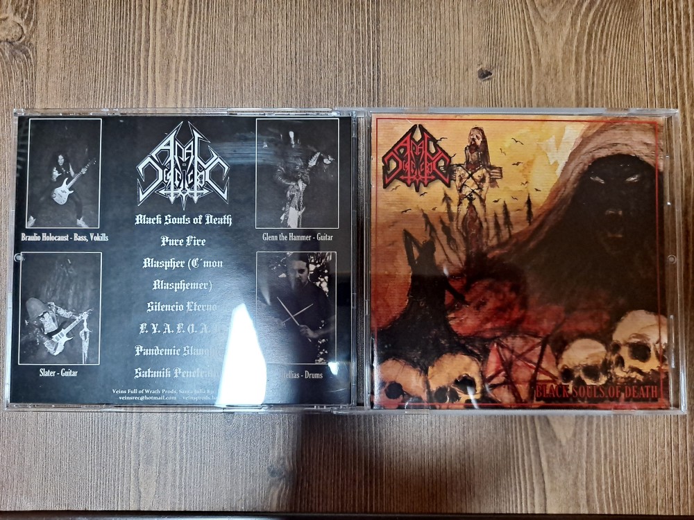 Anal Destructor - Black Souls of Death CD Photo