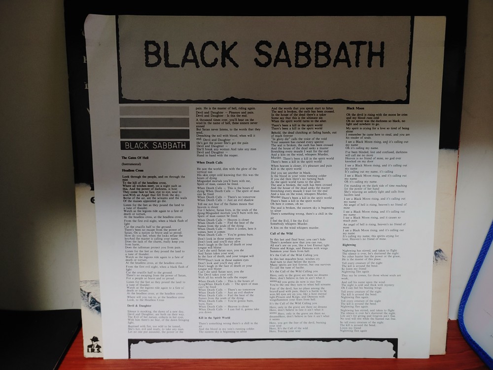 Black Sabbath - Headless Cross Vinyl Photo