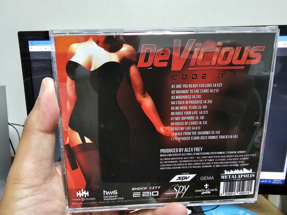DeVicious - Code Red CD Photo
