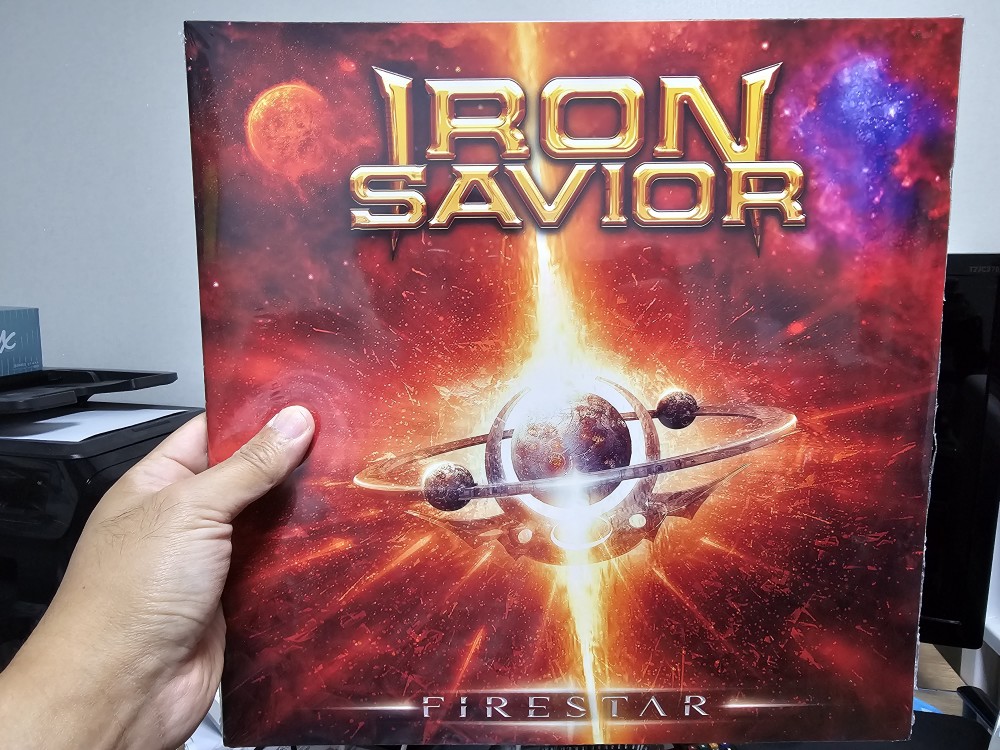 Iron Savior - Firestar Vinyl Photo