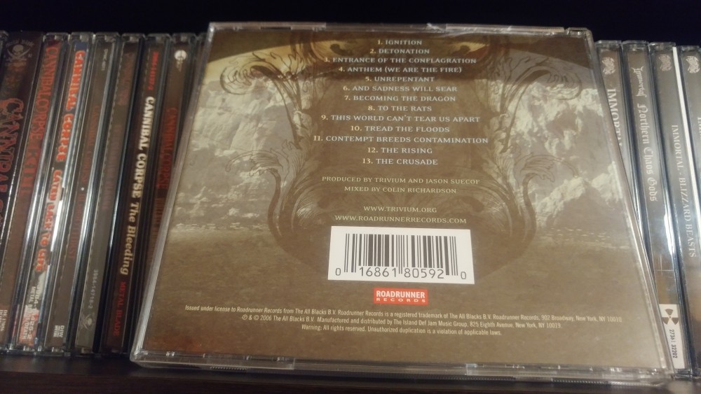 Trivium - The Crusade CD Photo
