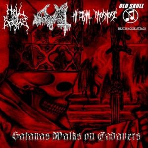 Necrocult / Hell Spyke - Satanas Walks on Cadavers
