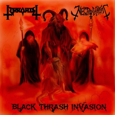 Terrorist / Necrochakal - Black Thrash Invasion