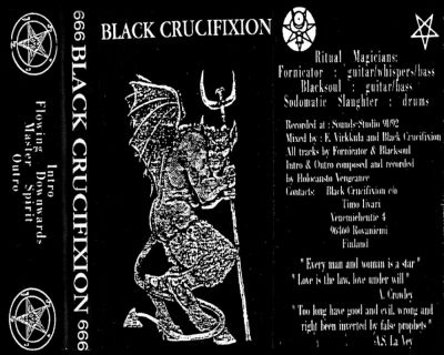 Black Crucifixion - The Fallen One of Flames