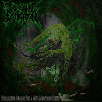 Intestinal Extirpation - Swallowing Humans for a New Amorphous Breed