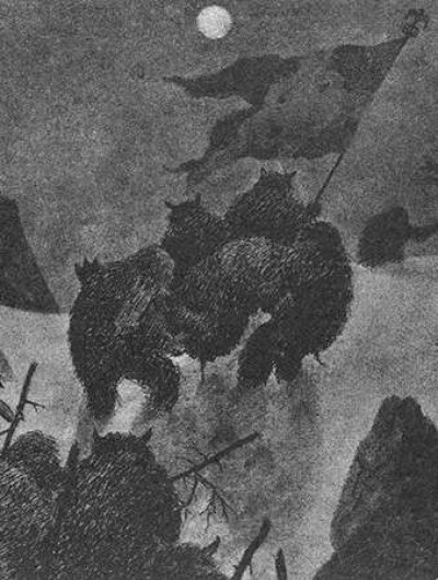 Dark Blasphemer / Ordoxe / Wolf & Winter / Nox Illunis - Berserkers of the Rotten Lands