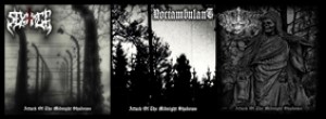Sekhmet / Annihilation 666 / Noctambulant - Attack of the Midnight Shadows