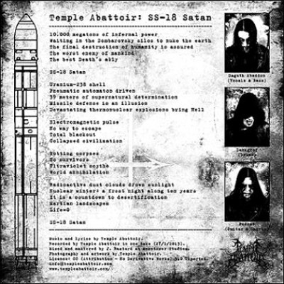 Temple Abattoir - SS​-​18 Satan