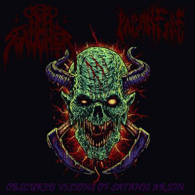 Paganfire / Nunslaughter - Obscured Visions of Satanic Arson