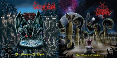 Cult of Eibon / Caedes Cruenta - The Wizard of Yaddith / The Sleeper of R'Lyeh
