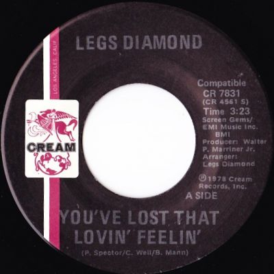 Legs Diamond - You've Lost That Lovin' Feelin'