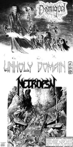 Demigod / Necropsy - Unholy Domain / Necropsy